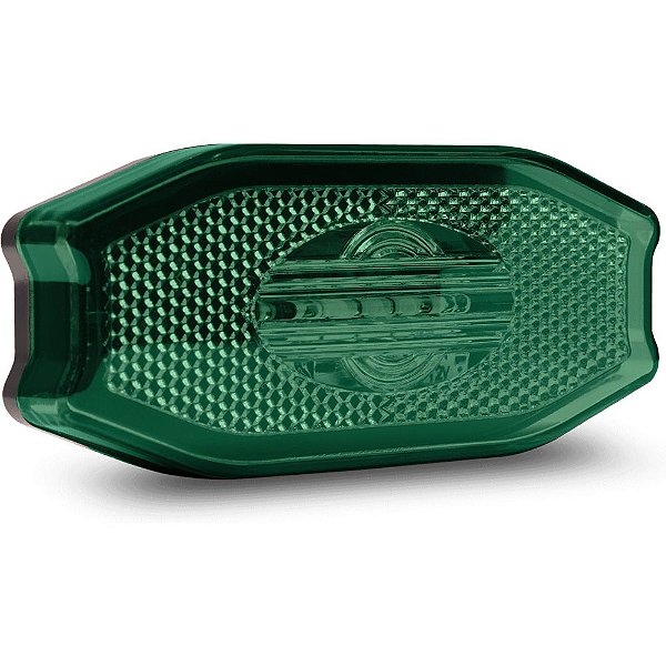 Lanterna Lateral Carreta Exclusive Led Bivolt Verde