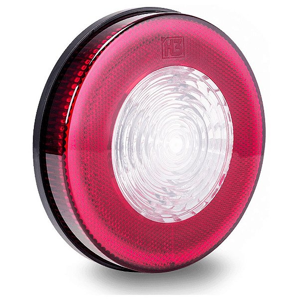 Lanterna Traseira Carreta Caminhão Led Luz do ré 125mm