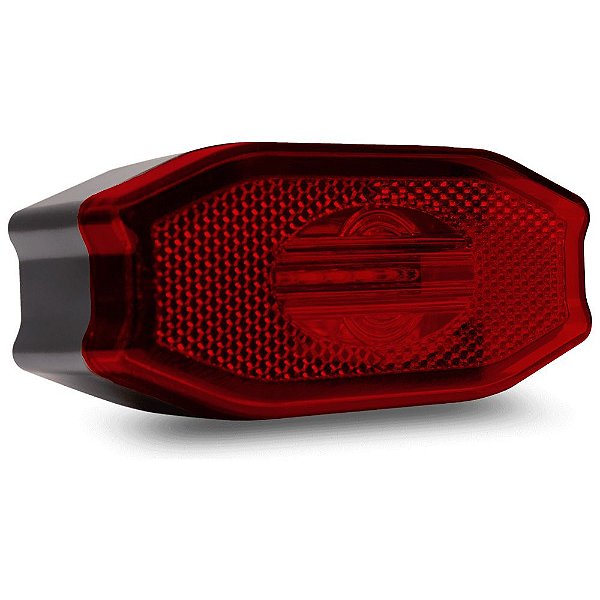 Lanterna Lateral Carreta Exclusive Led Bivolt Vermelha