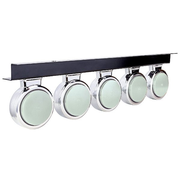 Kit Lanterna 5 Marias Foguinho Carreta Bojuda Led Cristal
