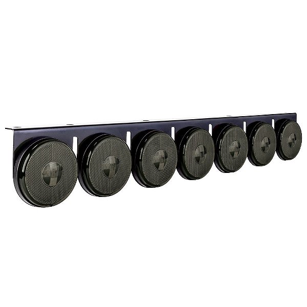 Lanterna 7 Marias Bojuda Foguinho Caminhão Carreta Led Fumê