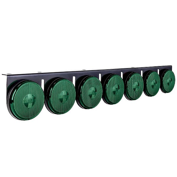 Kit Lanterna 7 Marias Foguinho Carreta Bojuda Led Verde