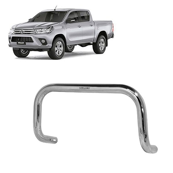 Parachoque de Impulsão Hilux 2016 em diante Cromado