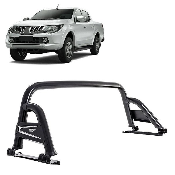 Santo Antônio L200 Triton Sport 2016 em diante Preto