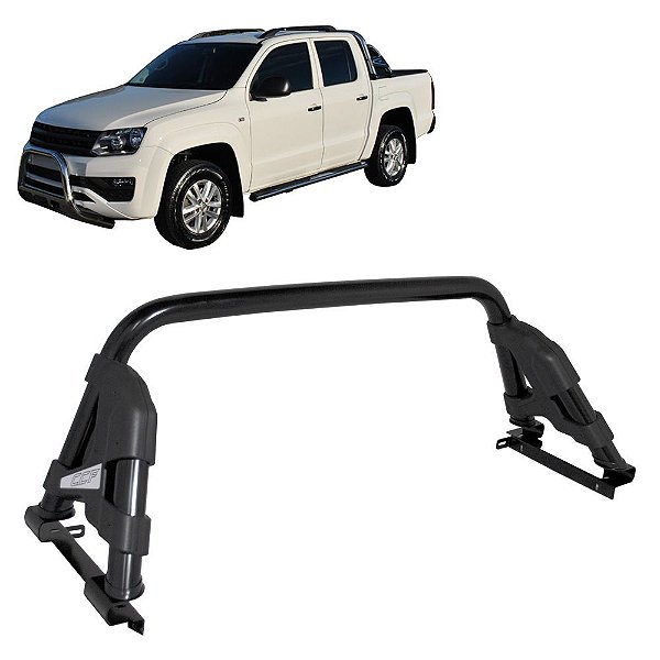 Santo Antônio Amarok 2010 em diante sem grade Preto Sport