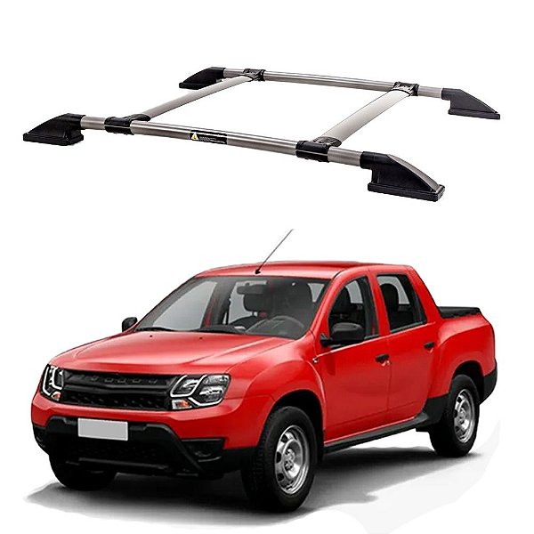 Bagageiro Duster Oroch Express 2017 em diante Grafite