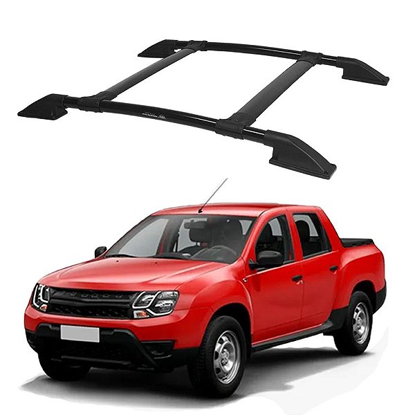 Bagageiro Duster Oroch Express 2017 em diante Preto