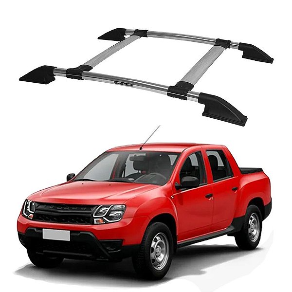 Bagageiro Duster Oroch Express 2017 em diante Aluminio