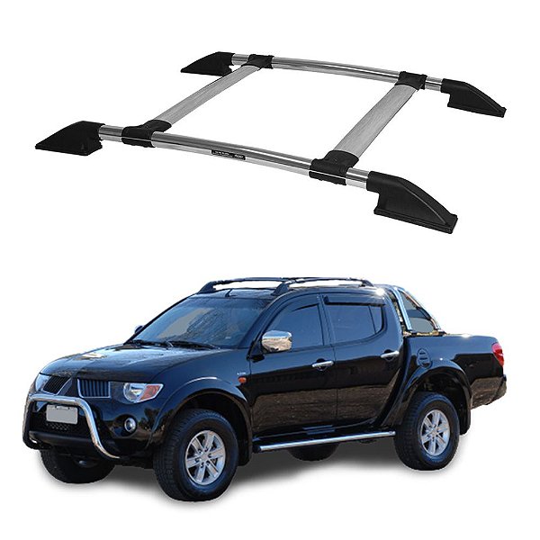 Bagageiro L200 Triton 2008 a 2016 Colada Aluminio