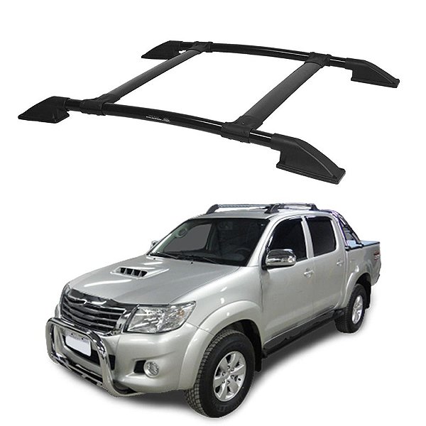 Bagageiro Hilux 2005 a 2015 Preto Colada