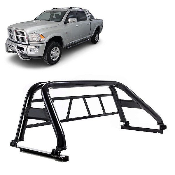 Santo Antônio Dodge RAM 2006 a 2015 com grade Preto