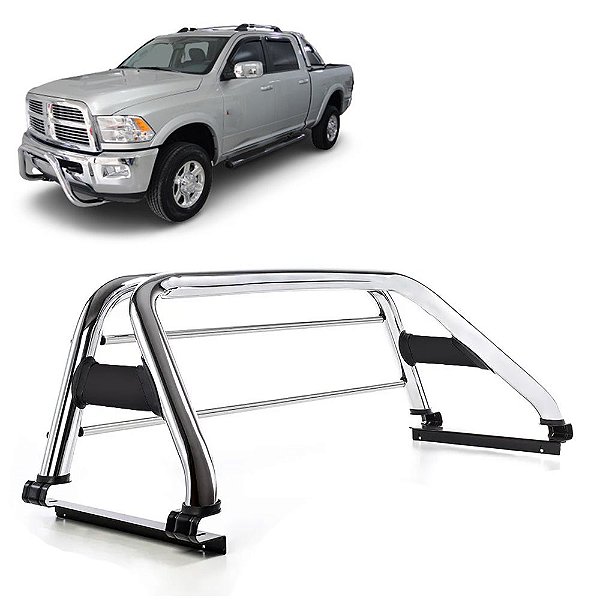 Santo Antônio Dodge RAM 2006 a 2015 com grade Cromo