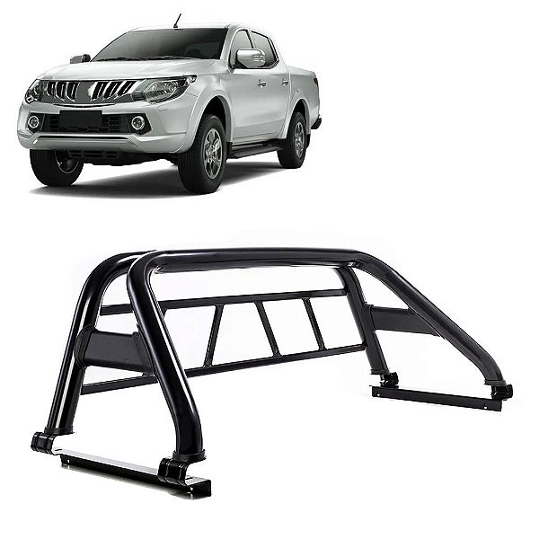 Santo Antônio L200 Triton Sport 2016 em diante Preto