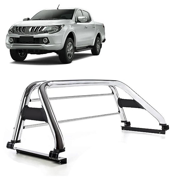 Santo Antônio L200 Triton Sport 2016 em diante Cromado