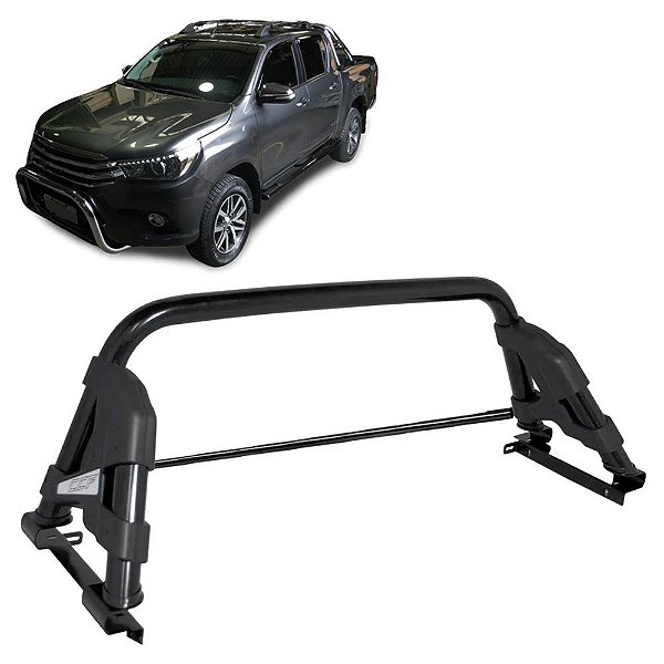 Santo Antônio Hilux 2016 em diante com grade Preto Sport