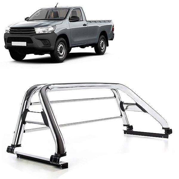 Santo Antônio Hilux 2016 em diante CS com grade Cromo