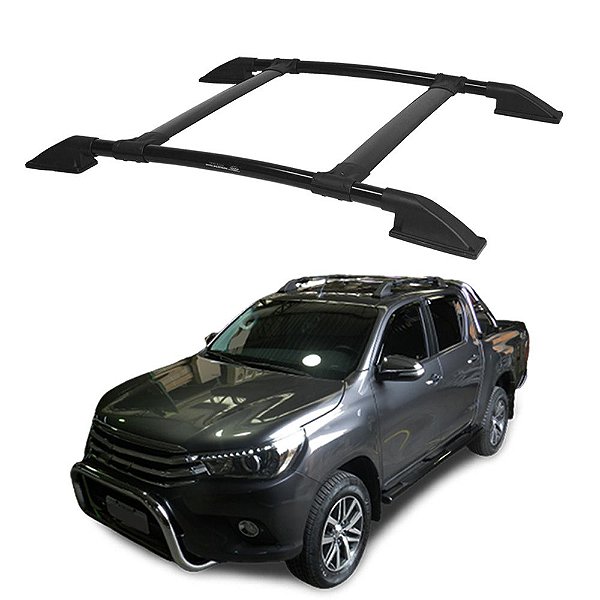 Bagageiro Hilux 2016 em diante Preto
