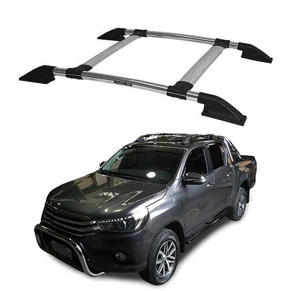 Bagageiro Hilux 2016 em diante Alumínio