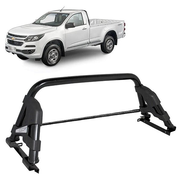 Santo Antônio S10 2013 em diante com grade Preto Sport