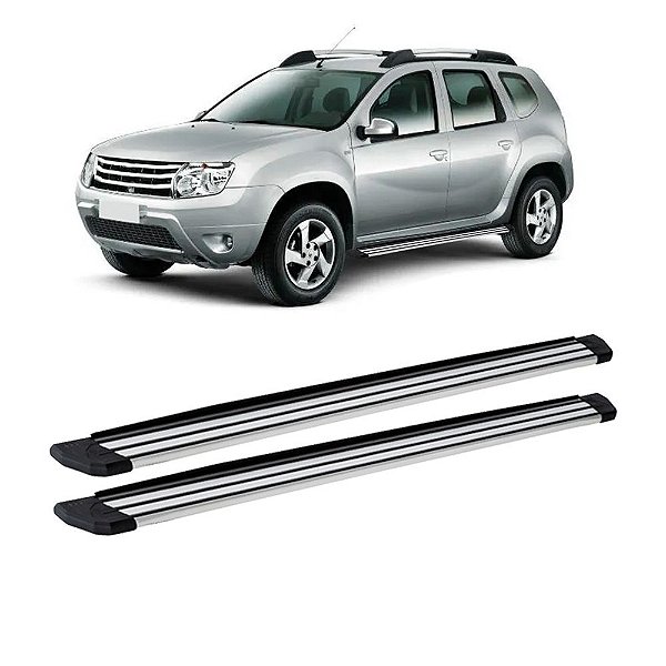 Estribo Duster 2012 em diante Anodizado Alumínio Slim