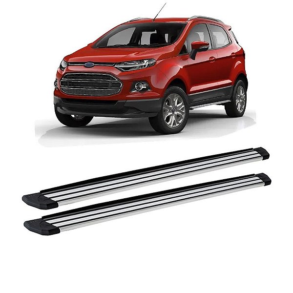Estribo EcoSport 2018 em diante Anodizado Alumínio Slim