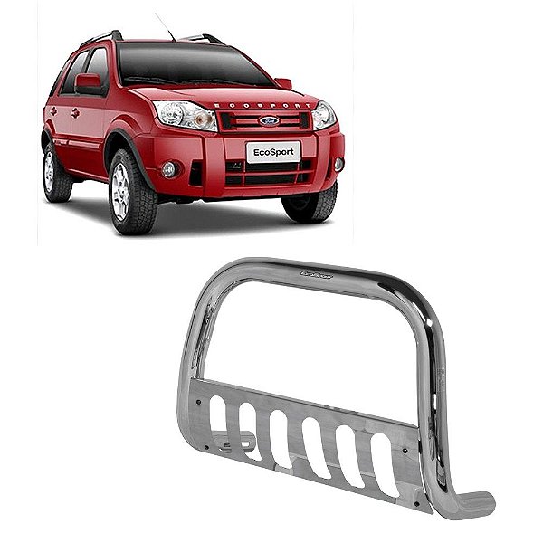 Parachoque de Impulsão EcoSport 2004 a 2012 Chapa Cromado