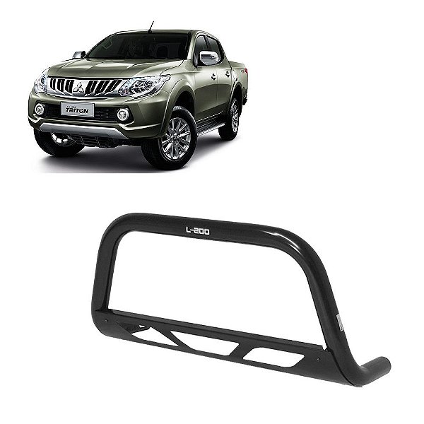 Parachoque Impulsão L200 Triton 2008 a 2014 2015 2016 Preto