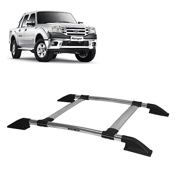 Rack de Teto Ranger 1998 1999 2000 2001 2002 a 2012 Cromado