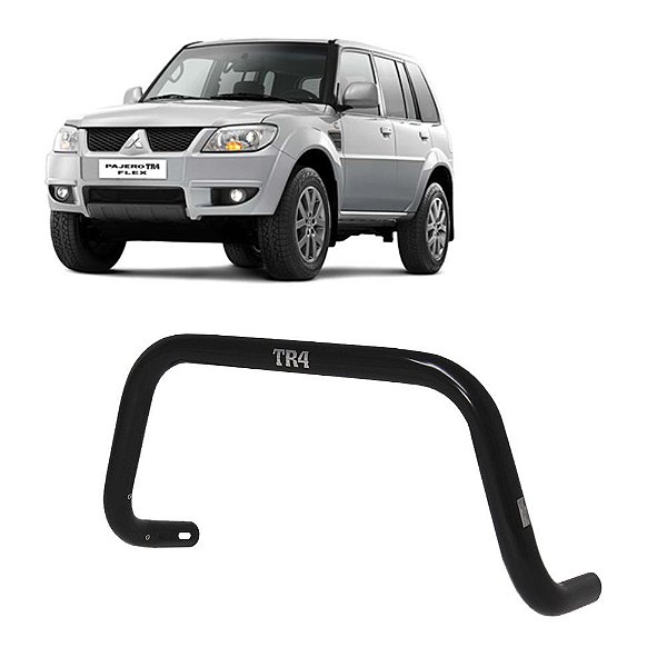 Parachoque Impulsão Pajero TR4 2000 2001 2002 a 2020 Preto