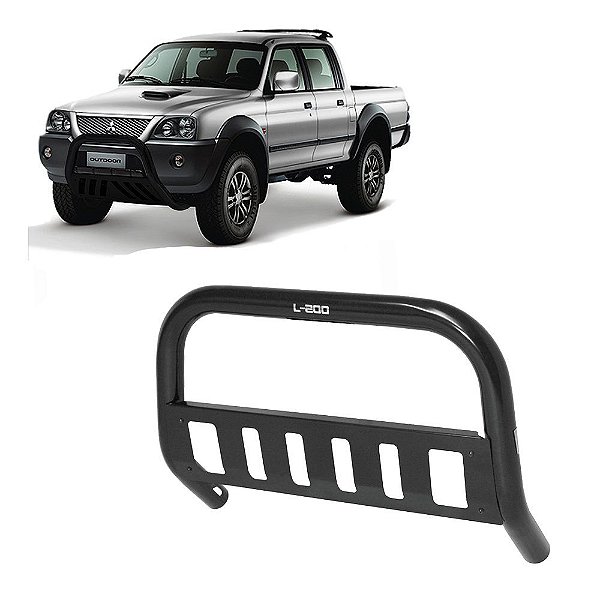 Parachoque Impulsão L200 Sport 2004 A 2009 2010 2011 Preto