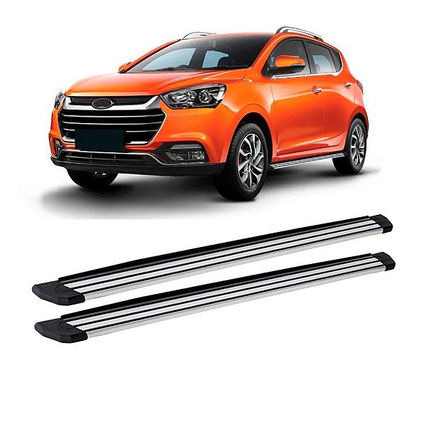 Estribo JAC T40 2017 a 2020 Aluminio Slim