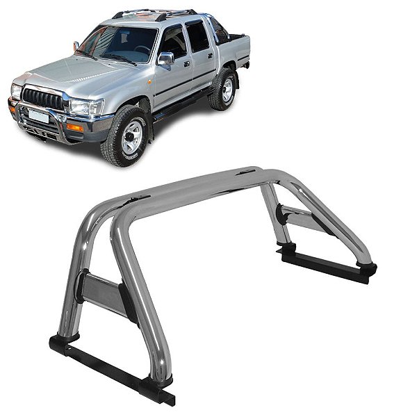 Santo Antônio Hilux 1997 a 2004 sem grade Cromado