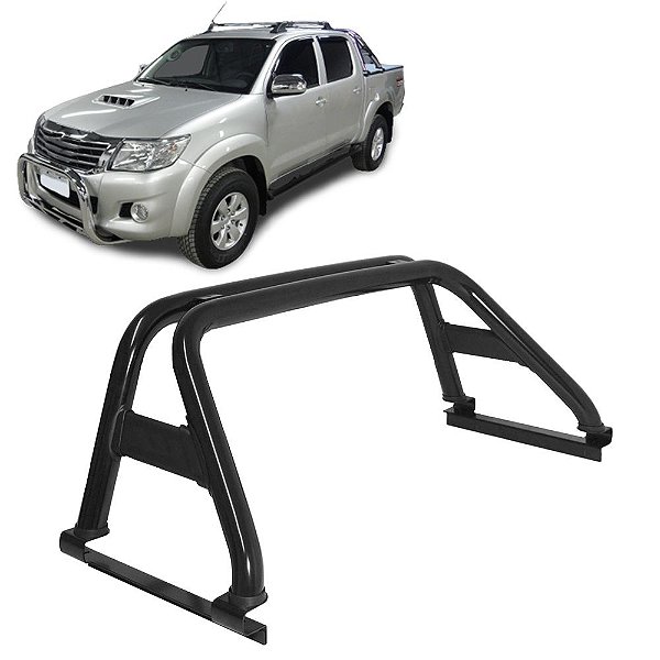 Santo Antônio Hilux 2005 a 2015 sem barra Preto