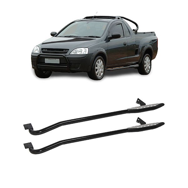 Estribo Montana 2004 a 2010 Preto Plataforma