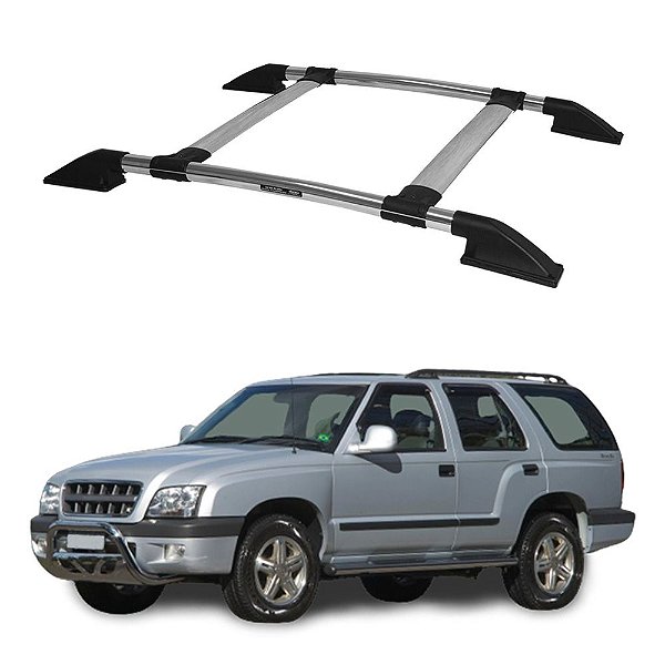 Bagageiro Blazer 1996 a 2011 Alumínio Polido