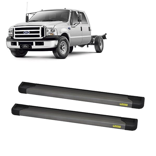 Estribo F-350 CD 1999 a 2007 2008 2009 2010 2011 2012 Onix