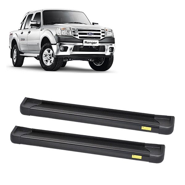 Estribo Ranger 1998 a 2007 2008 2009 2010 2011 2012 Preto CD