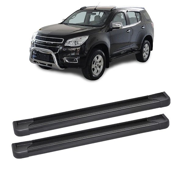 Estribo Trailblazer 2013 2014 2015 2016 2017 2018 Preto