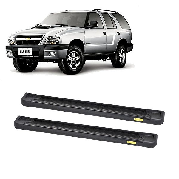Estribo Blazer 1996 a 2006 2007 2008 2009 2010 2011 Preto