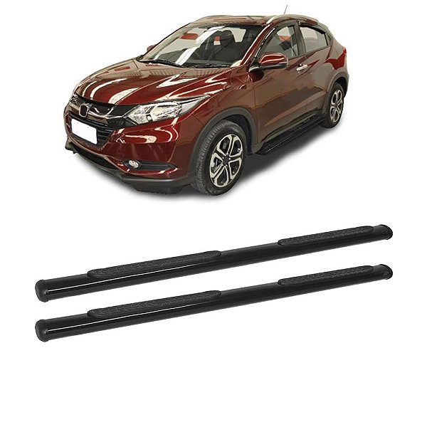 Estribo Hr-V 2015 em diante Oblongo Preto