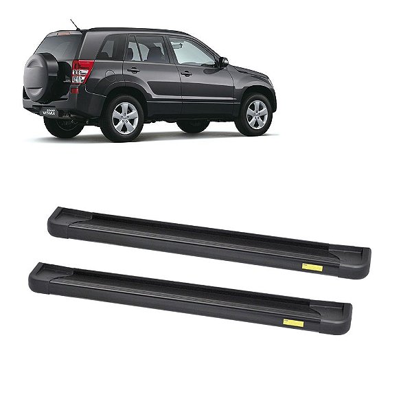 Estribo Grand Vitara 2009 2010 2011 2012 2013 a 2020 Preto