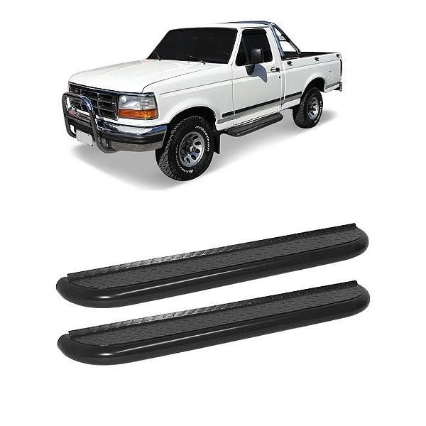 Estribo F1000 1993 a 1998 Preto Plataforma