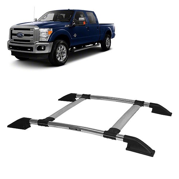 Rack De Teto F250 1999 2000 2001 2002 2003 a 2012 Cromado