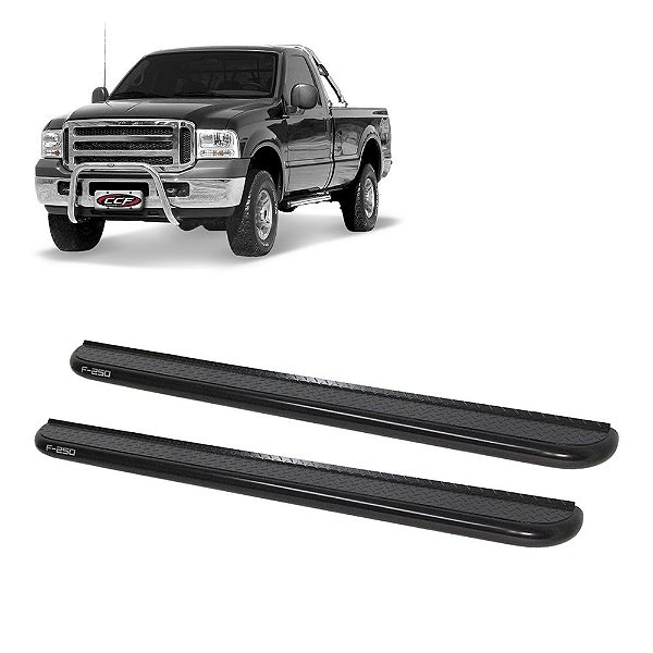 Estribo F-250 1999 a 2007 2008 2009 2010 2011 2012 CS Preto