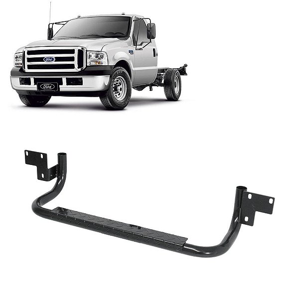 Estribo F-350 1999 a 2007 2008 2009 2010 2011 2012 Preto CS