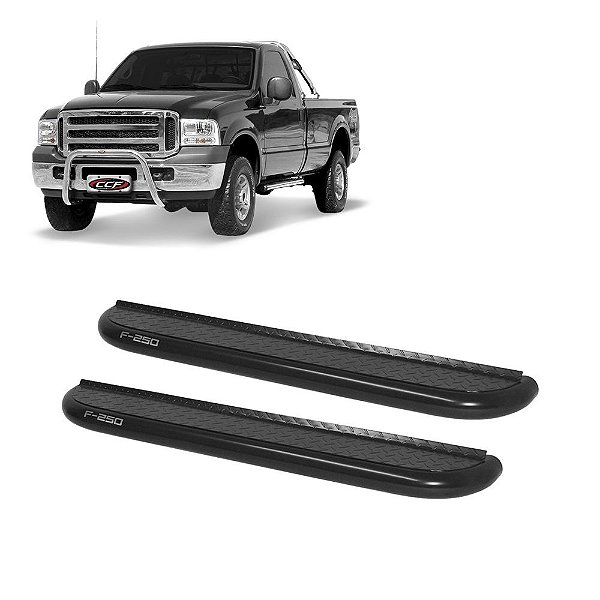 Estribo F-250 1999 a 2007 2008 2009 2010 2011 2012 CS Preto