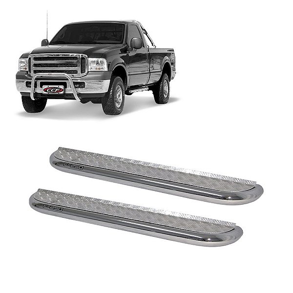 Estribo F-250 1999 a 2008 2009 2010 2011 2012 CS Cromado