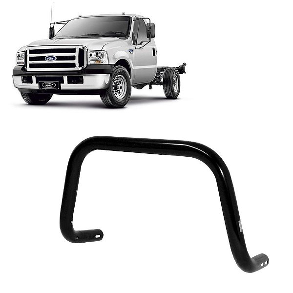 Parachoque de Impulsão F350 1999 a 2012 sem chapa Preto