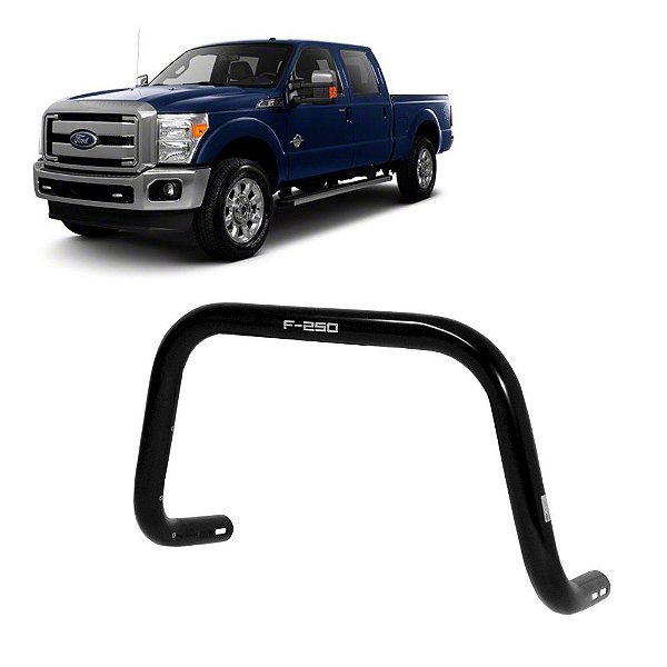 Parachoque Impulsão F-250 1999 2000 2001 2002 a 2012 Preto