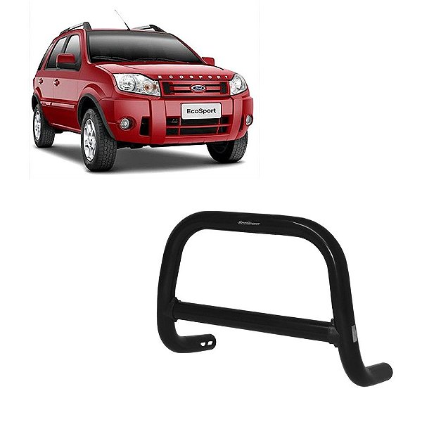 Parachoque de Impulsão EcoSport 2004 a 2012 com Tubo Preto